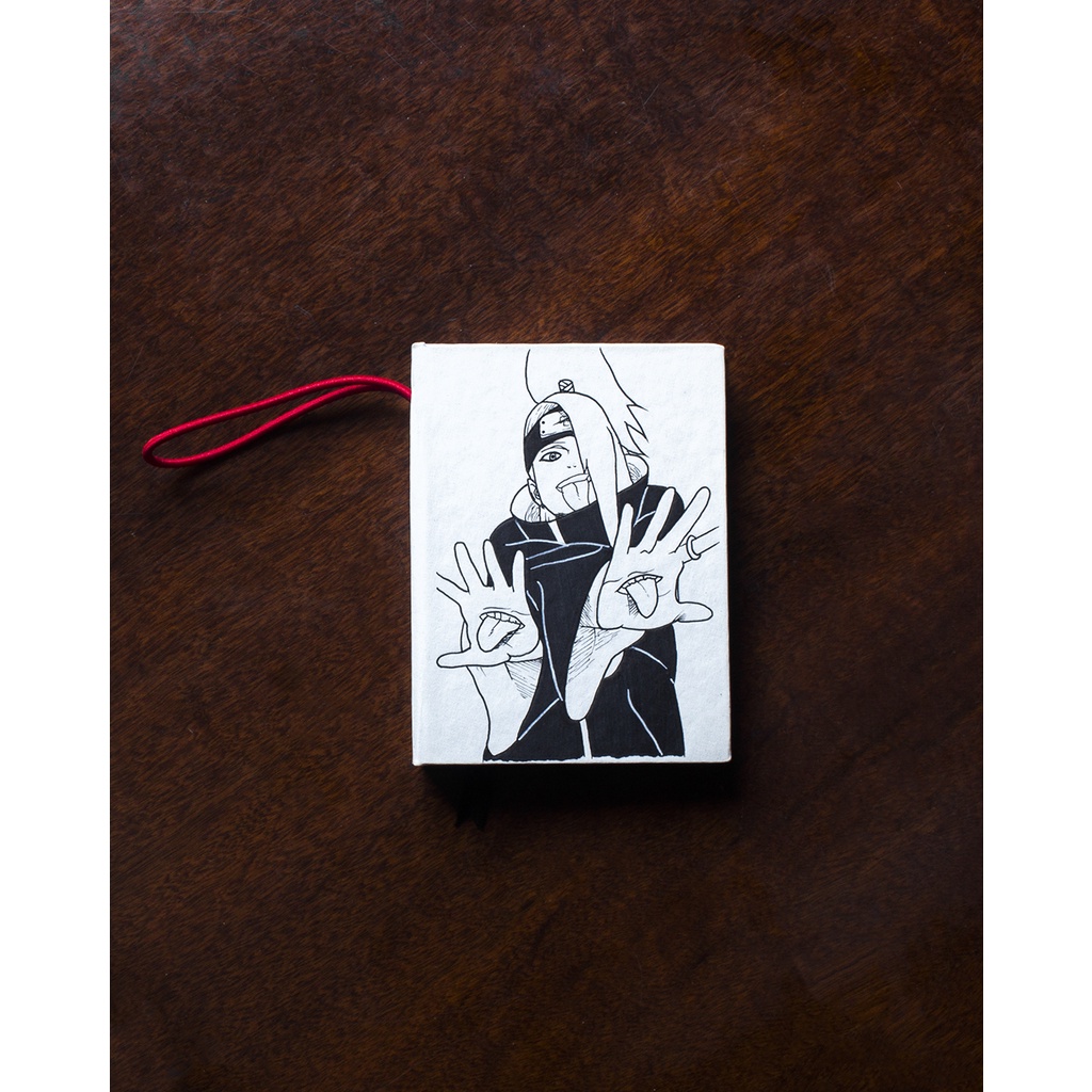 Caderninho Artesanal Deidara Naruto Shopee Brasil