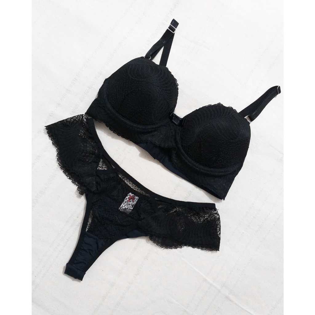 Conjunto Lingerie De Luxo Rendado Sensual Shopee Brasil