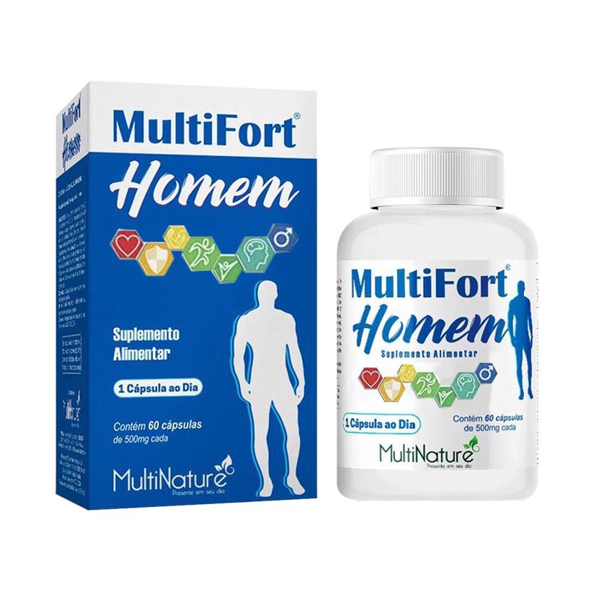 Multifort Homem C Psulas Multinature Shopee Brasil