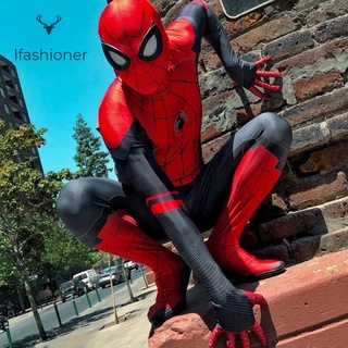 Fantasia Do Homem Aranha Longe De Casa Peter Parker Para Cosplay