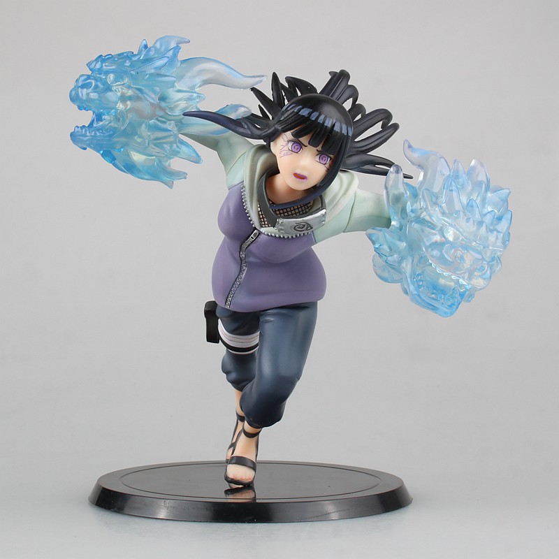 Anime Naruto Shippuden Hinata Hyuga PVC Action Figure Statue Toy In Gift Box Collectibles