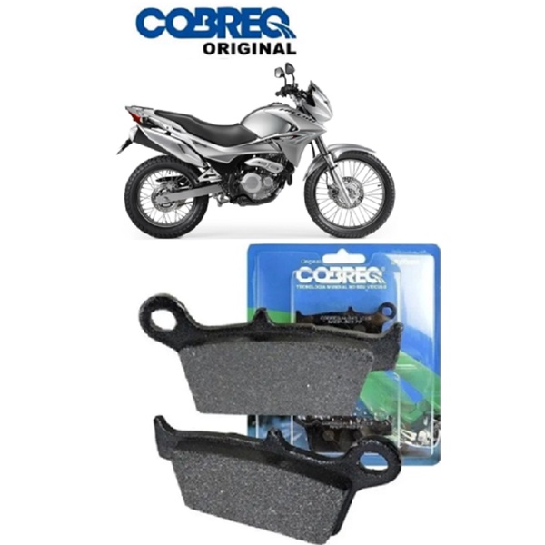 Pastilha Freio Traseiro Honda Xre300 Nx4 Falcon 400 Nx400i Falcon Xre