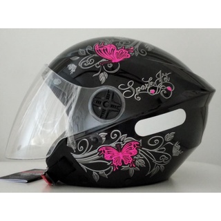 Capacete Para Moto Aberto Pro Tork Mixs New Way Preto Vermelho