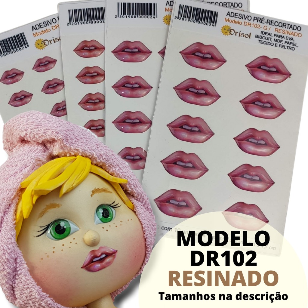 Adesivo De Boca Dr Resinada Shopee Brasil