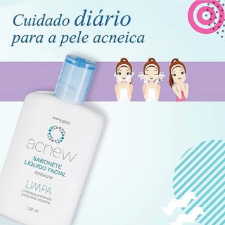 Sabonete Líquido Facial Antiacne Acnew Abelha Rainha 120 ml