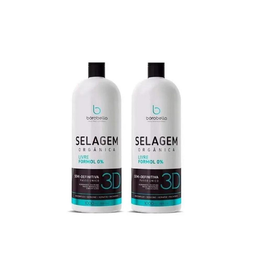 Kit 02 Bórabella 3D Selagem Orgânica 1000ml Shopee Brasil