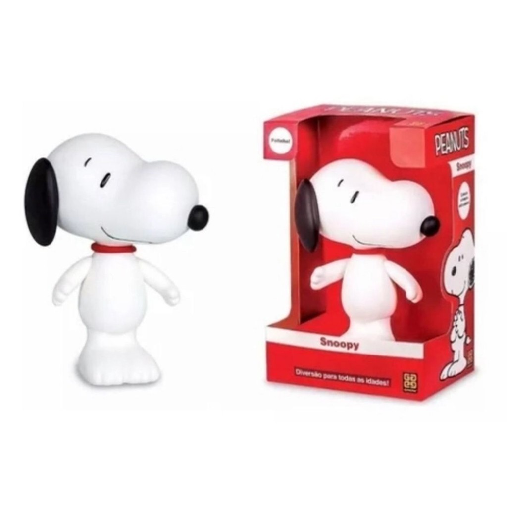 Boneco Snoopy Peanuts Grow Cm Shopee Brasil