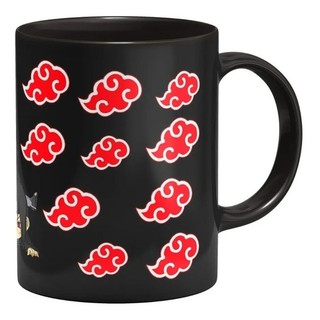 Caneca Naruto Membros Da Akatsuki Preta Mega Oferta Shopee Brasil