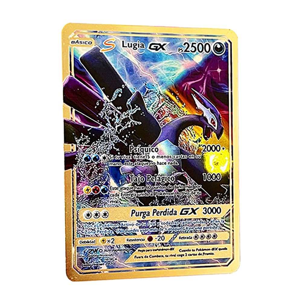 Hp Arceus Vmax Diy Golden Pokemon Cards In English Iron Metal