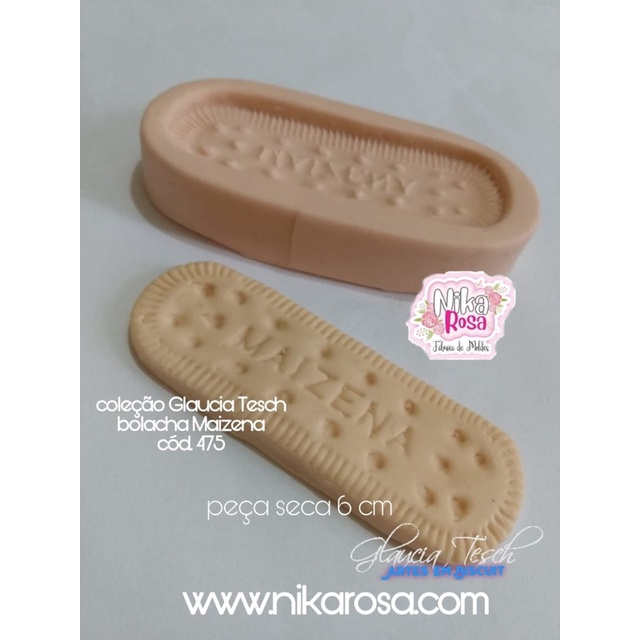 Molde De Silicone Para Biscuit Bolacha Maizena Shopee Brasil