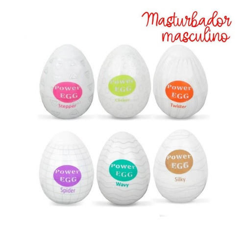 Ovo Masturbador Masculino Egg Em Silicone Pronta Entrega Sex Shop