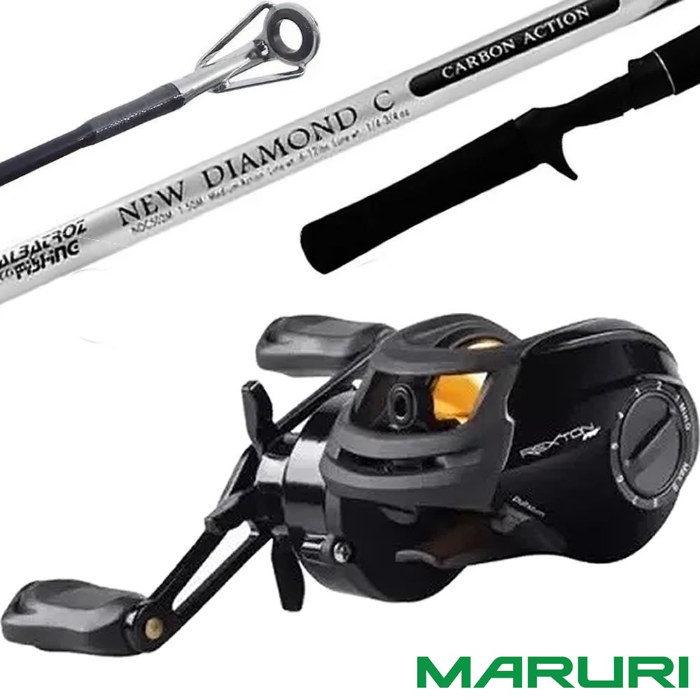 Carretilha Pesca Jig Rexton Pw 10000 Maruri Vara Carb Shopee Brasil