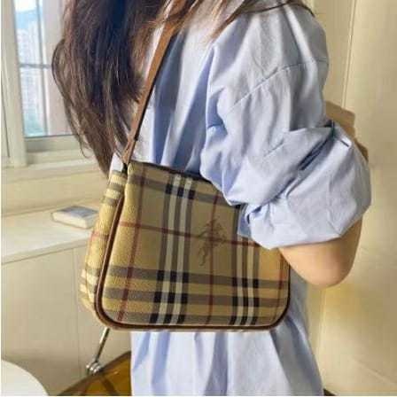 Burberry Bolsas De Ombro Esportes Pochete Couro Bolsa Transversal