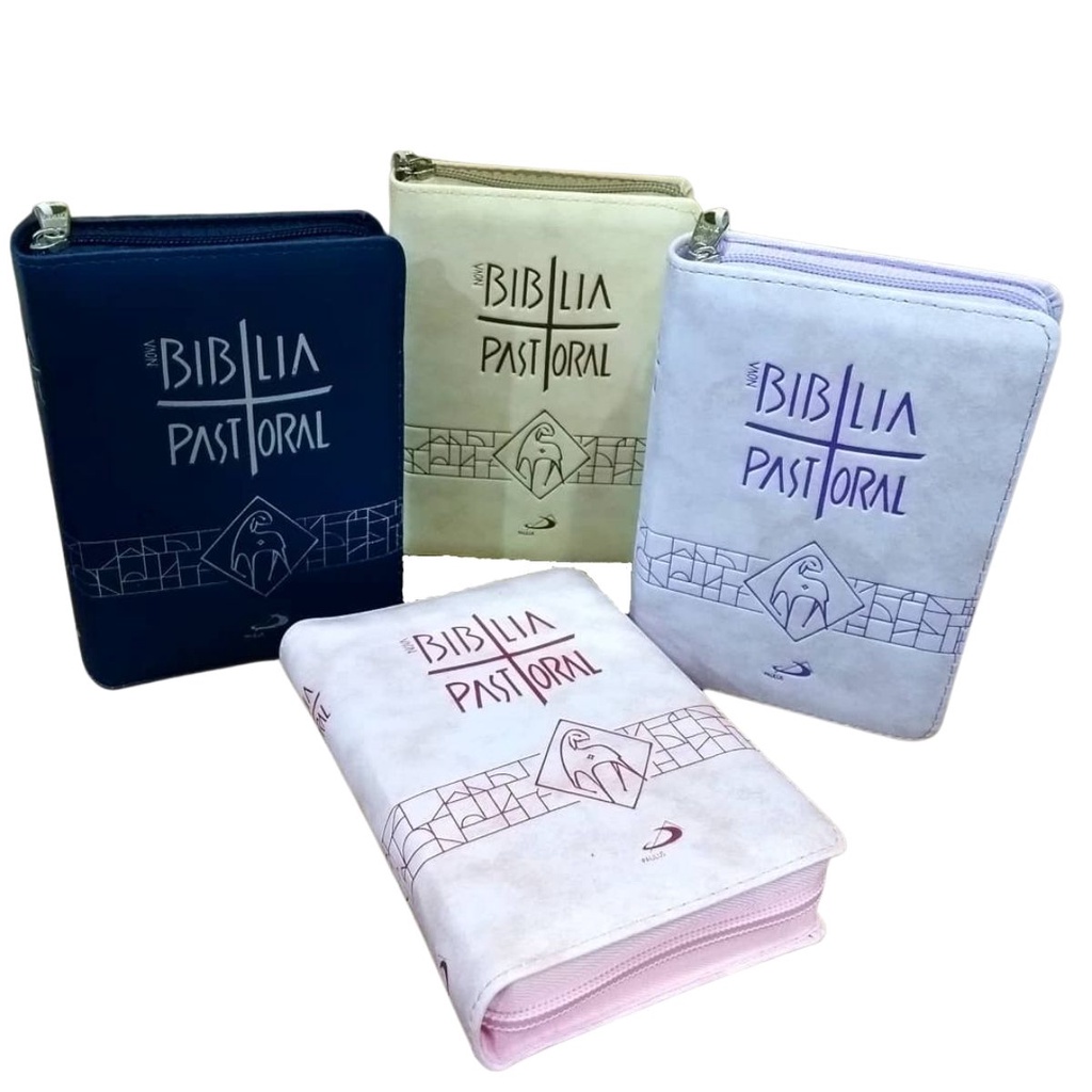 B Blia Sagrada Nova Pastoral Pequena Ideal Para Bolsa Ou Bolso