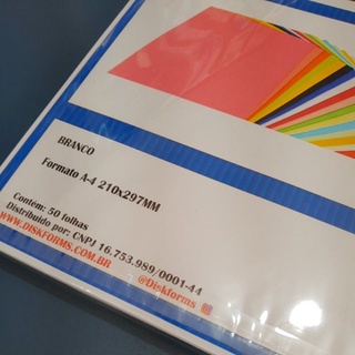 Papel Offset 240g Formato A4 CHAMBRIL 210x297 Pacote 100 Folhas