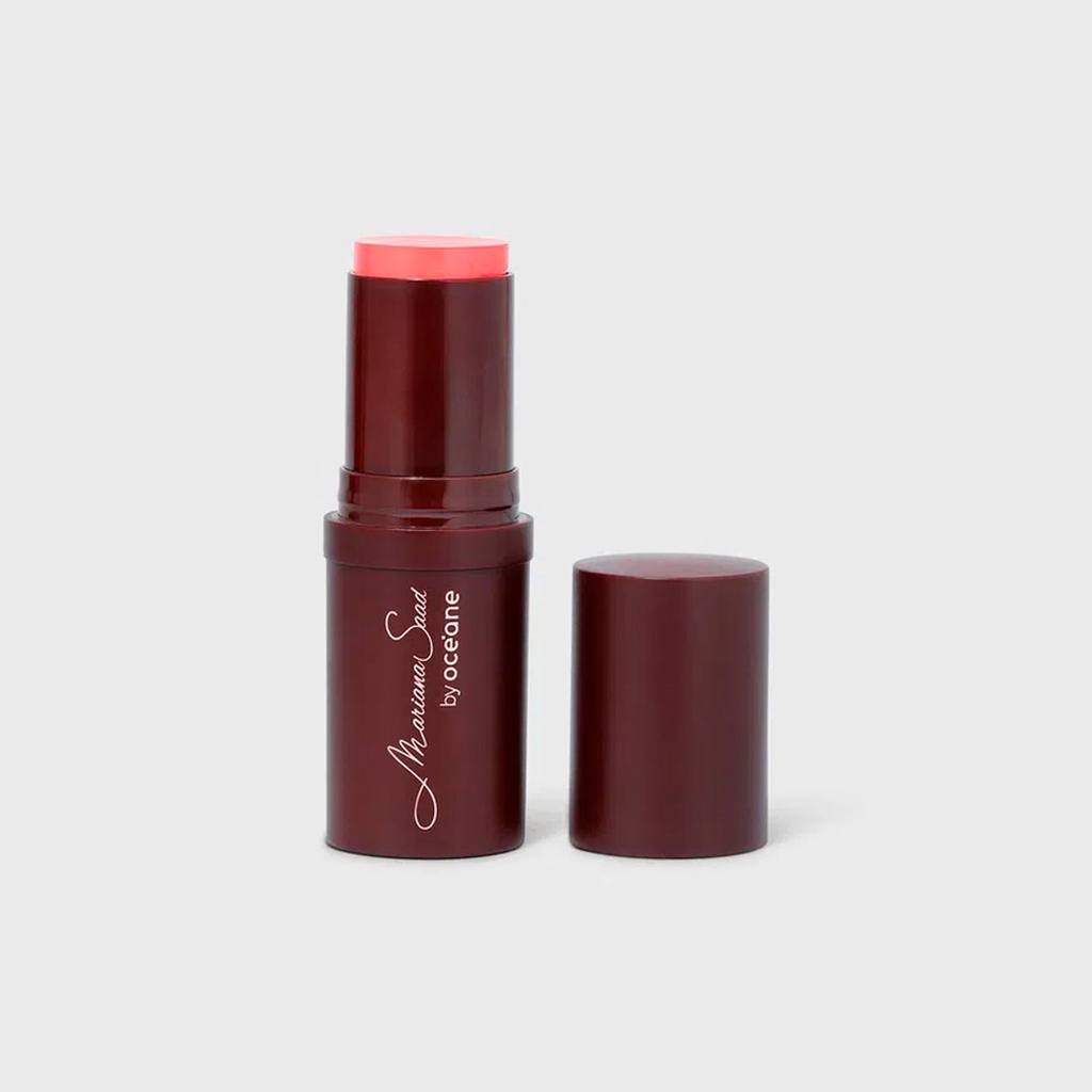 Blush em Bastão Stick Mariana Saad Coral Kiss Shopee Brasil