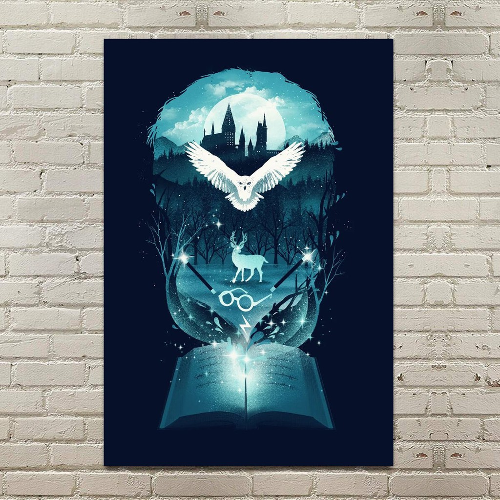 Placa Decorativa Harry Potter Shopee Brasil