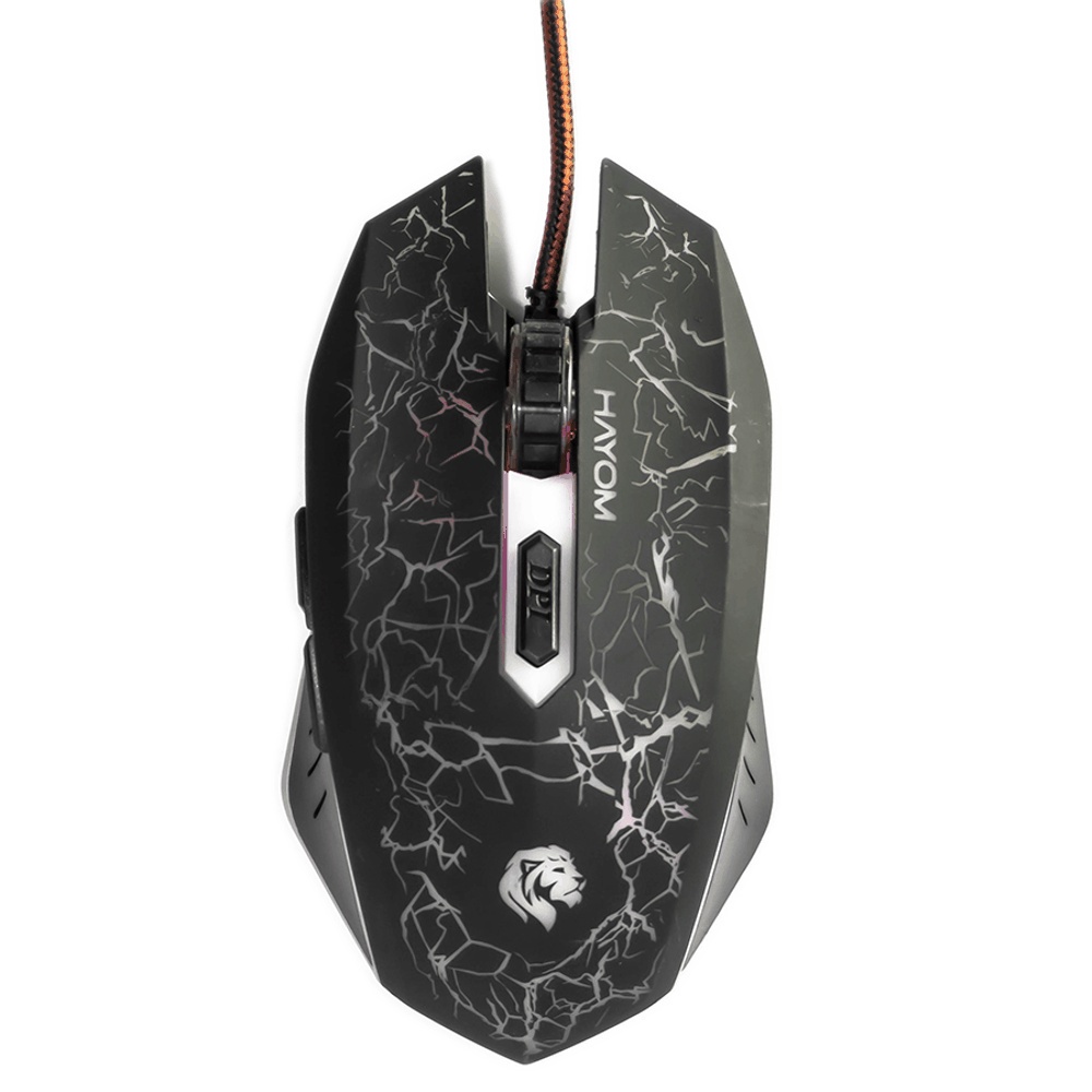 Mouse Hayom Gamer Usb Led 2400dpi 06 Botoes MU2911 Shopee Brasil