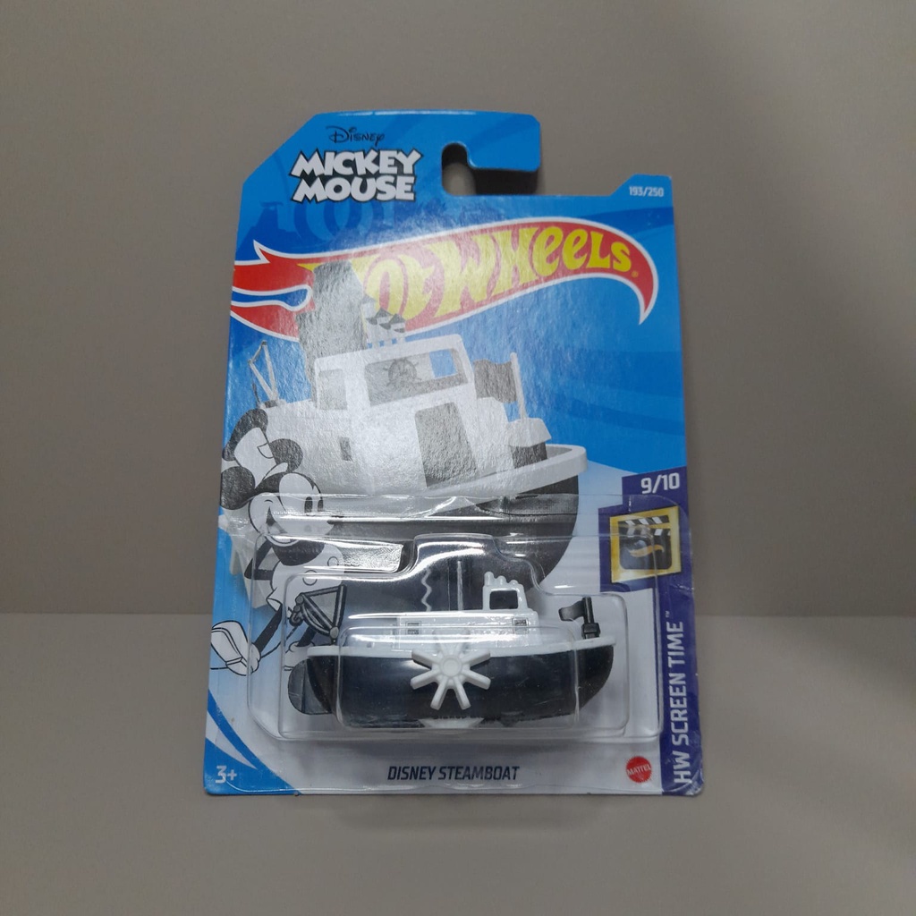 Hot Wheels Disney Steamboat Mickey Mouse Shopee Brasil