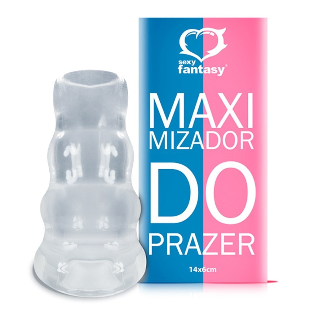 Maximizador Do Prazer Capa Peniana Transparente Sexy Fantasy Shopee