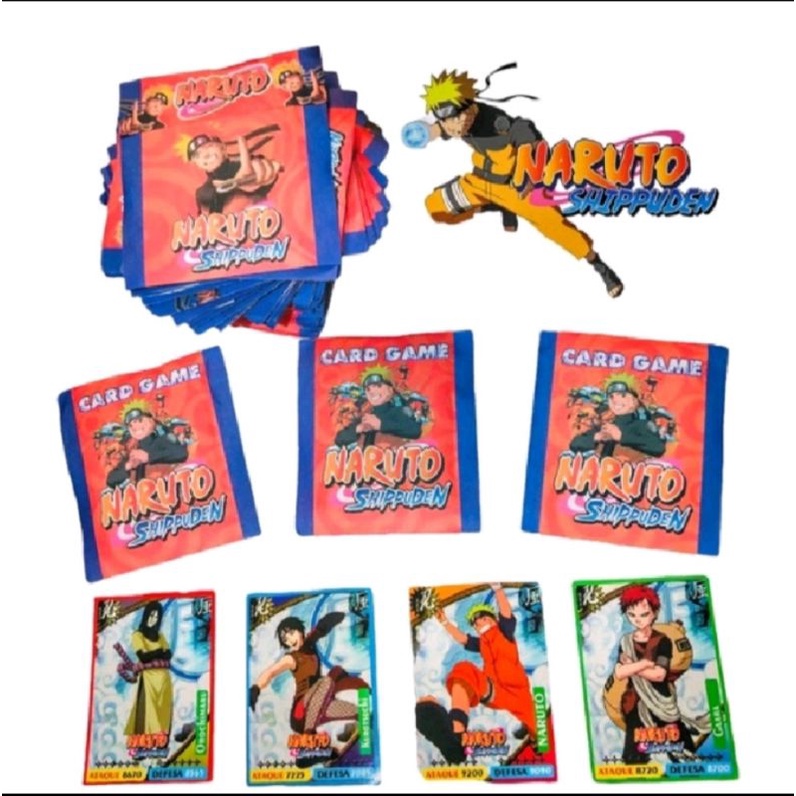 Cartinhas Naruto Pacotinhos Card Naruto Shopee Brasil