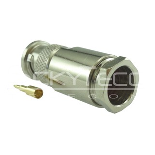 Conector Bnc 50 Ohms Macho Reto Prensa Cabo Rg Rgc 213 Lm 10 Shopee