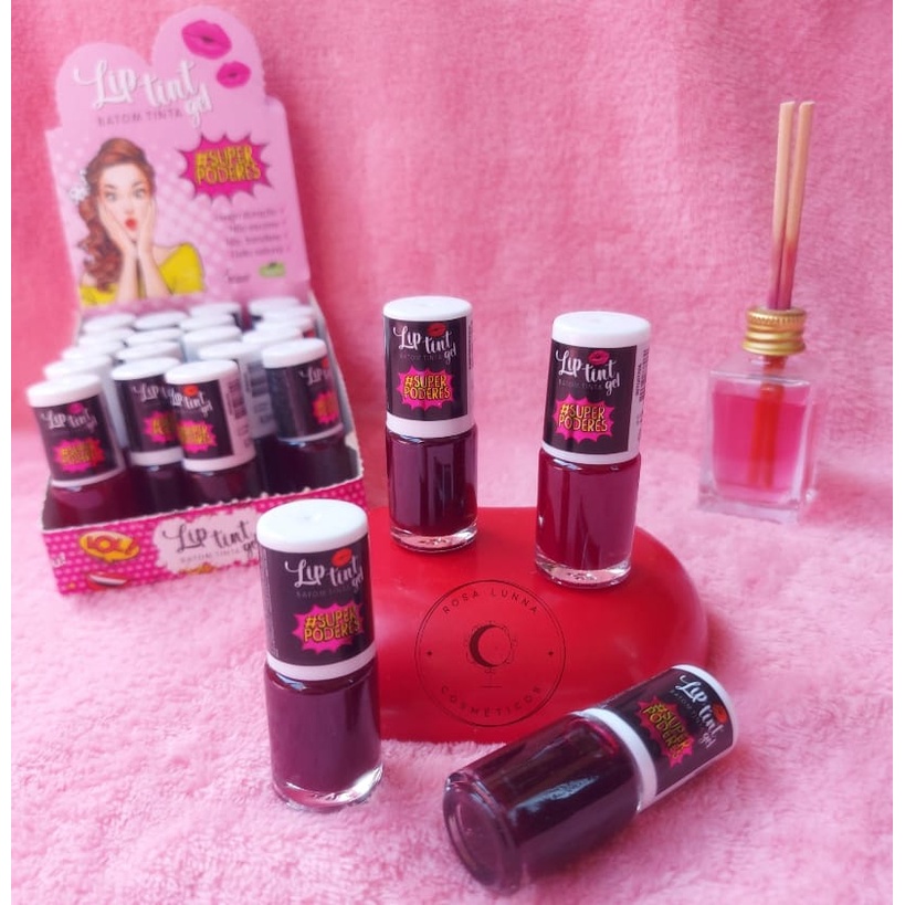 Lip Tint Gel Da Super Poderes Cores Shopee Brasil