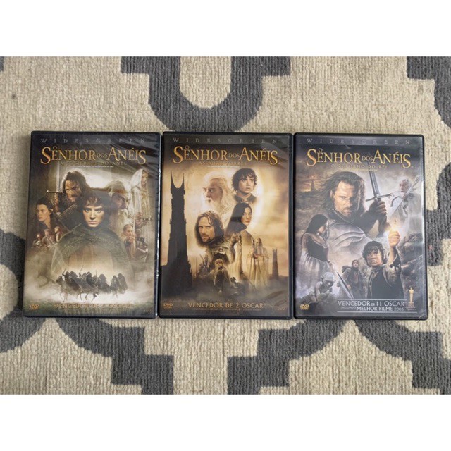 Dvds Trilogia O Senhor Dos An Is Shopee Brasil