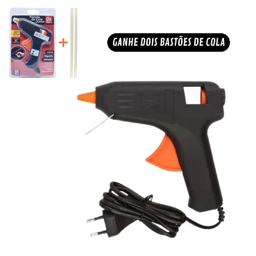 Pistola De Cola Quente Bivolt 127v 220v Shopee Brasil