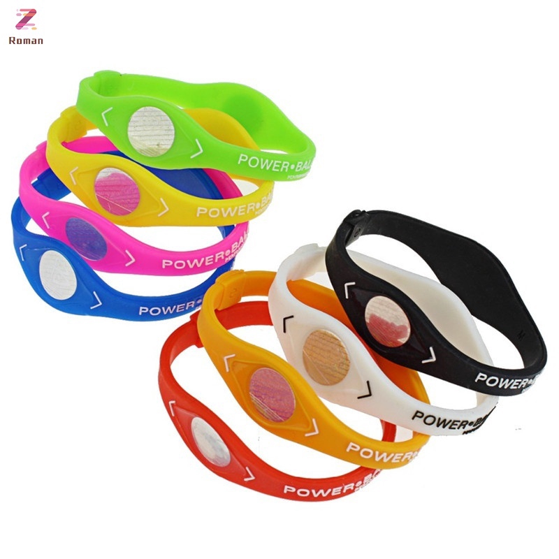 Pulseira Esportiva De Silicone De Energia De Equil Brio C Digo