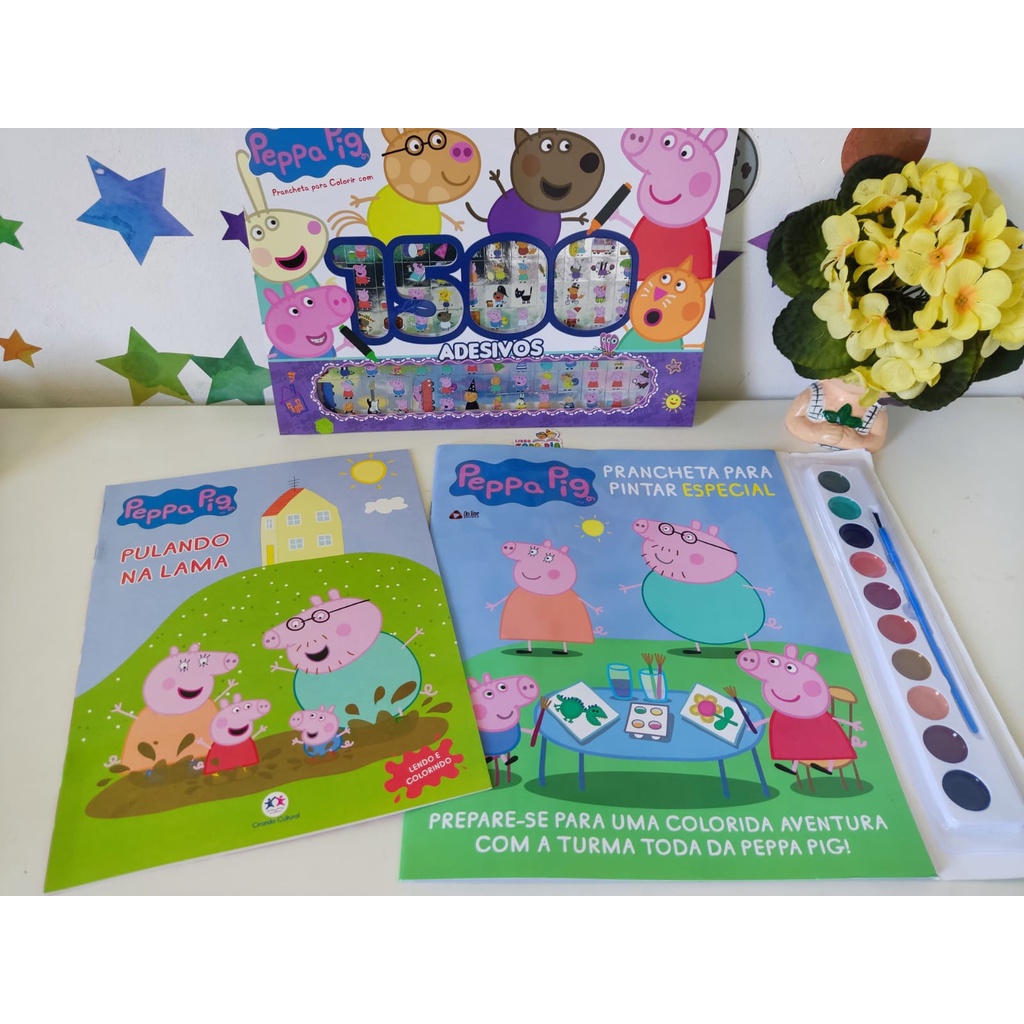 Kit Presente Livros Da Peppa Pig Shopee Brasil