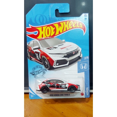 Hot Wheels Honda Civic Type R Shopee Brasil