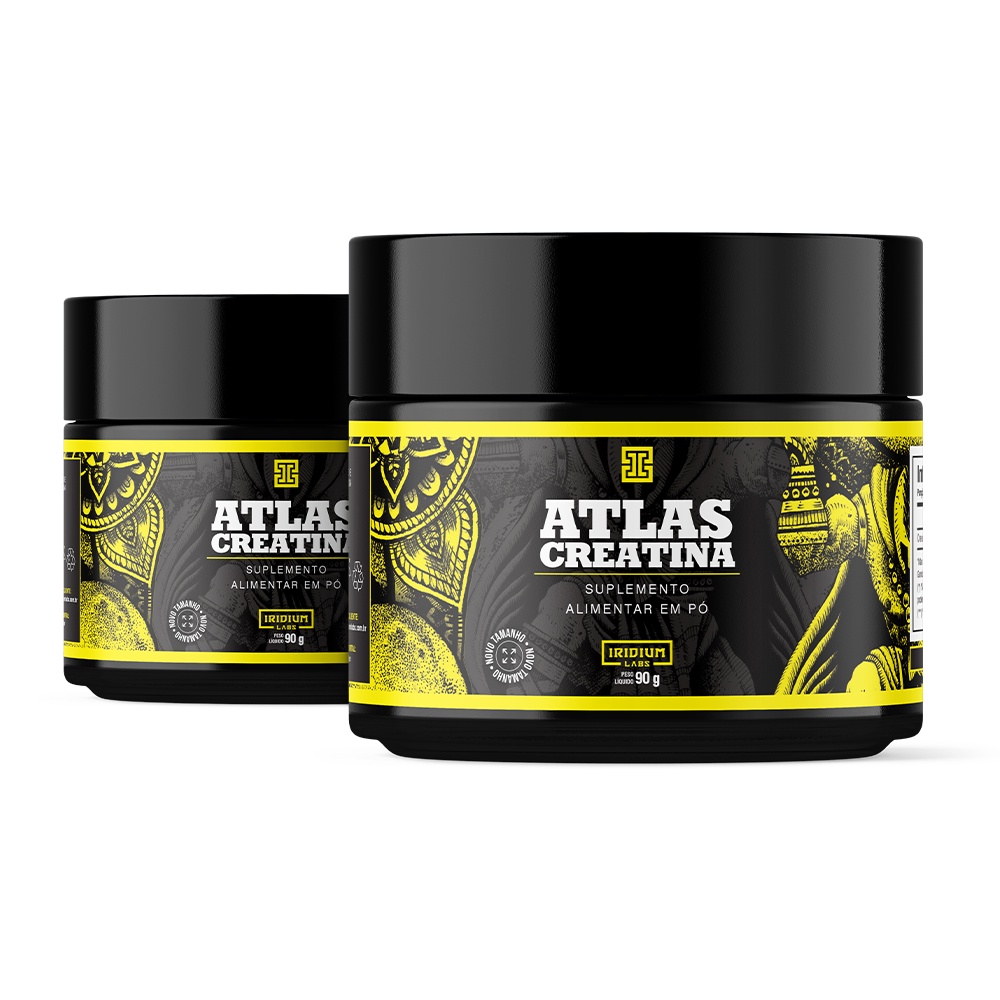 Kit X Atlas Creatina G Iridium Labs Shopee Brasil