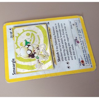 Carta Antiga Pokemon Smeargle 11 75 Holo Rare Neo Discovery Original