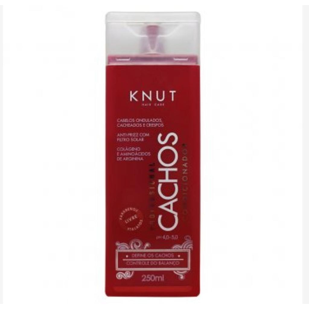 CONDICIONADOR CABELOS CACHEADOS KNUT CACHOS 250ml Shopee Brasil