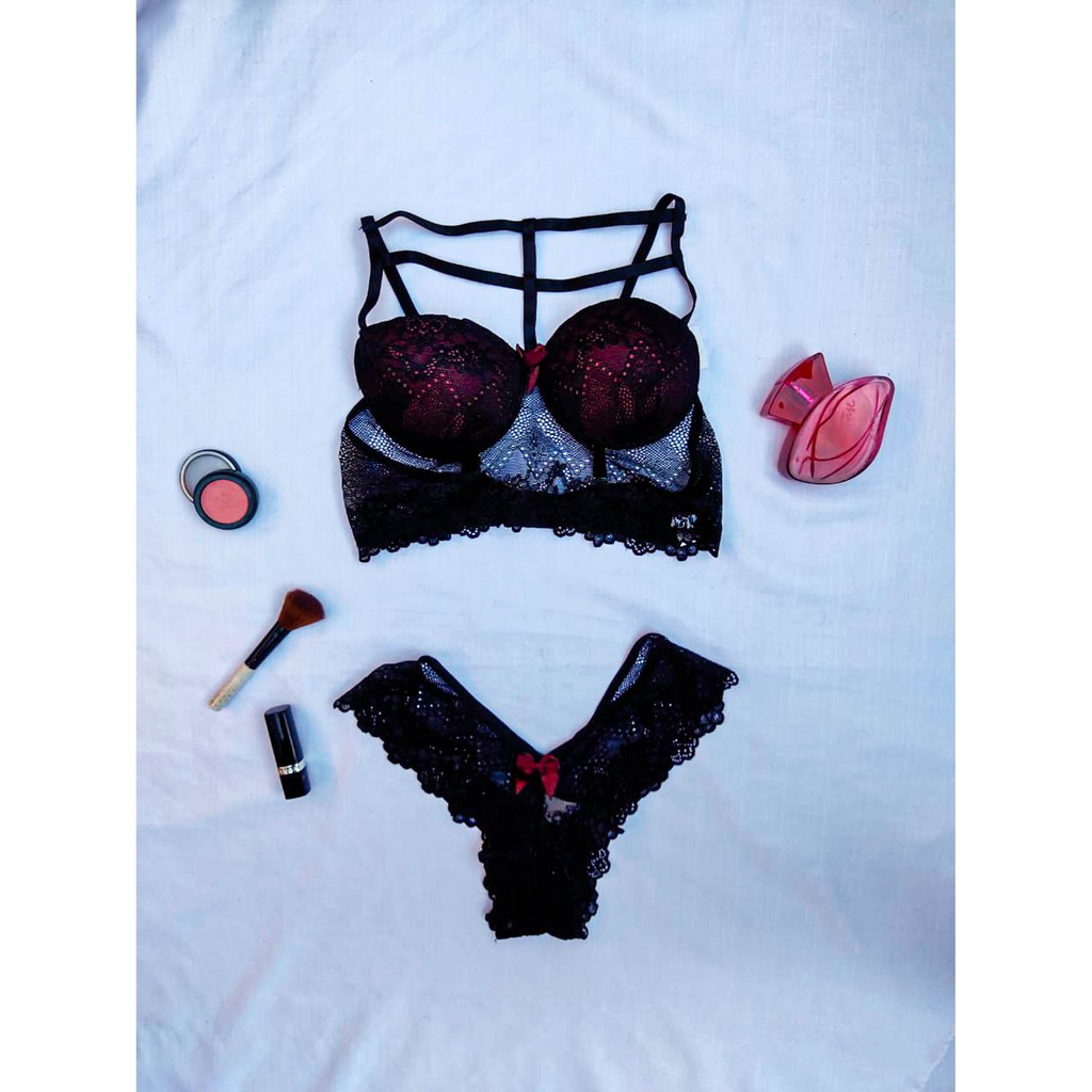 Conjunto Lingerie Sensual Lis Shopee Brasil