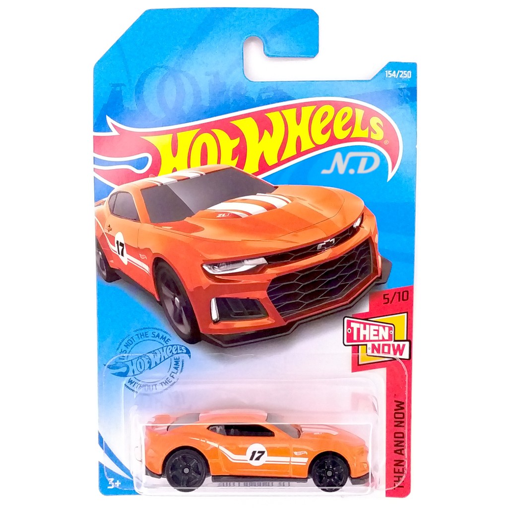 Hot Wheels CAMARO ZL1 2017 THEN AND NOW 5 10 Original Mattel Lacrado