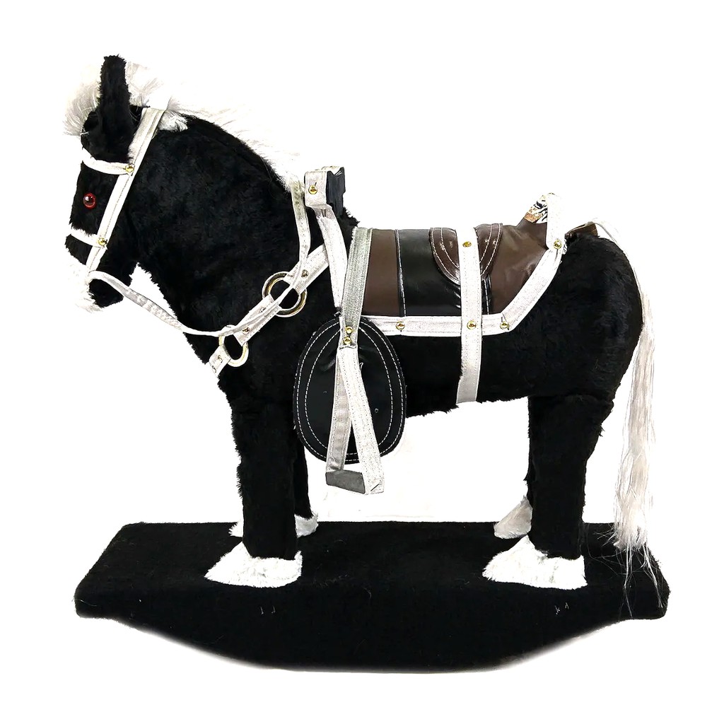 Cavalo de Madeira Infantil Brinquedo para Crianças de 2 a 5 Anos