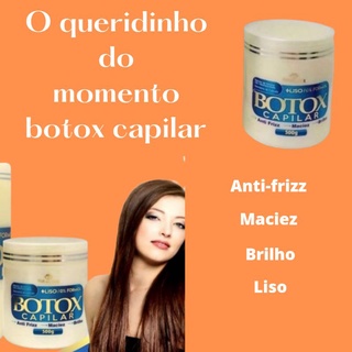 Botox Capilar Sem Formol G Liso Saud Vel Anti Frizz Shopee Brasil