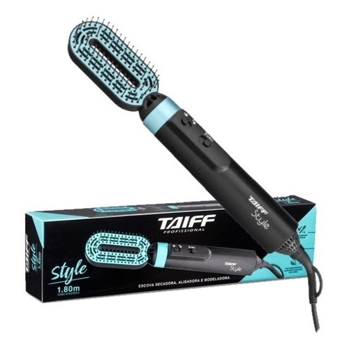 Escova Secadora Taiff Style Oval Alisadora E Modeladora 127v Shopee