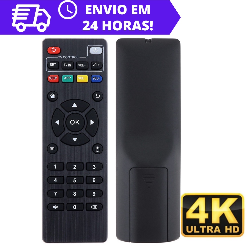 Controle Remoto TV BOX Universal MXQ PRO MX9 TX3 TX9 TX2 4k ULTRA