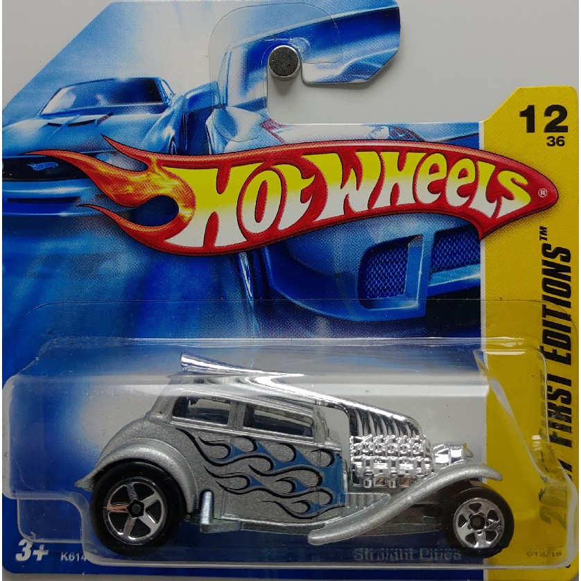 Hot Wheels Straight Pipes First Edition Prata Roxo Shopee Brasil