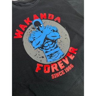 Camiseta Marvel Pantera Negra Wakanda Forever Shopee Brasil