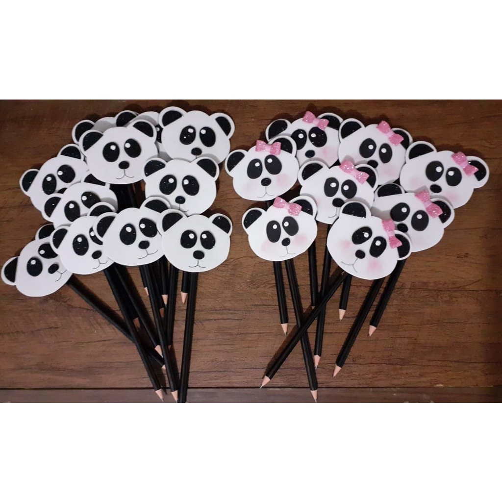 Ponteiras Para L Pis De Urso Panda Kit Unid Shopee Brasil