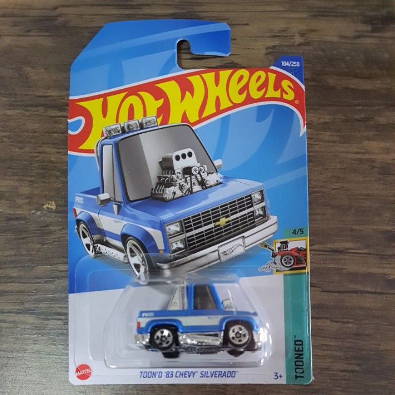 Hot Wheels Chevy Silverado Tooned Shopee Brasil