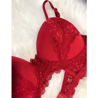 Conjunto Mirela lingerie sexy calcinha sutiã renda bojo