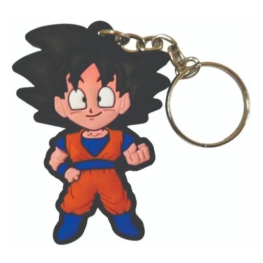 Chaveiro De Borracha Personagens Dragon Ball Goku Shopee Brasil