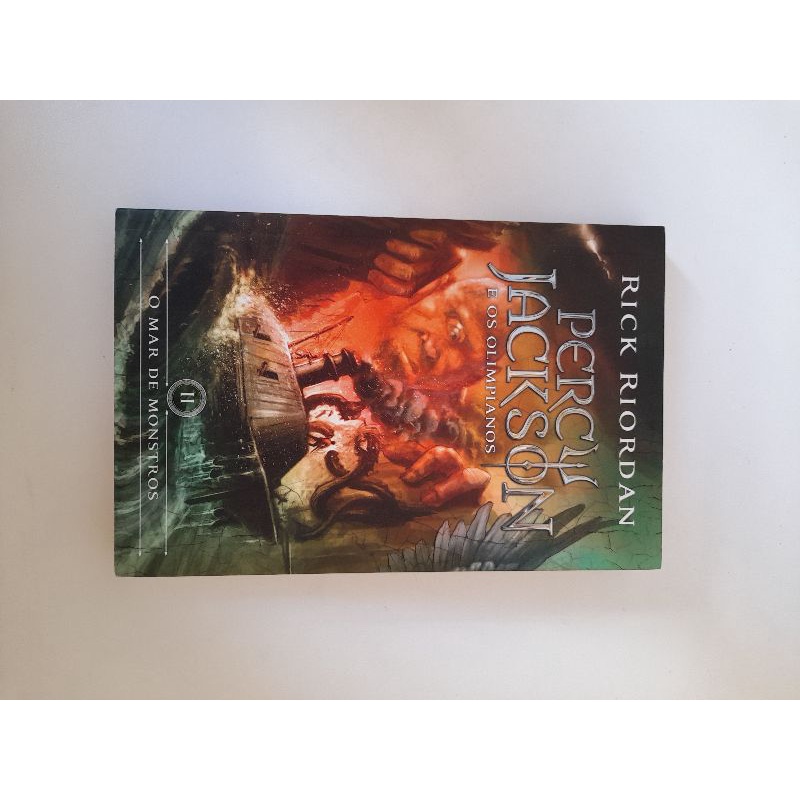 O Mar De Monstros Percy Jackson Shopee Brasil