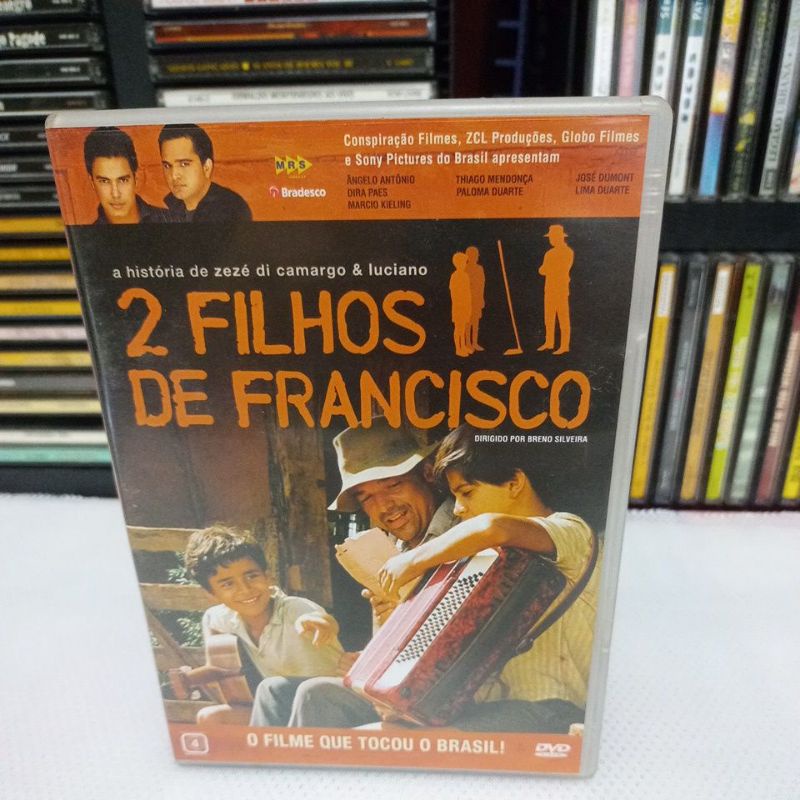 Dvd Dois Filhos De Francisco Shopee Brasil