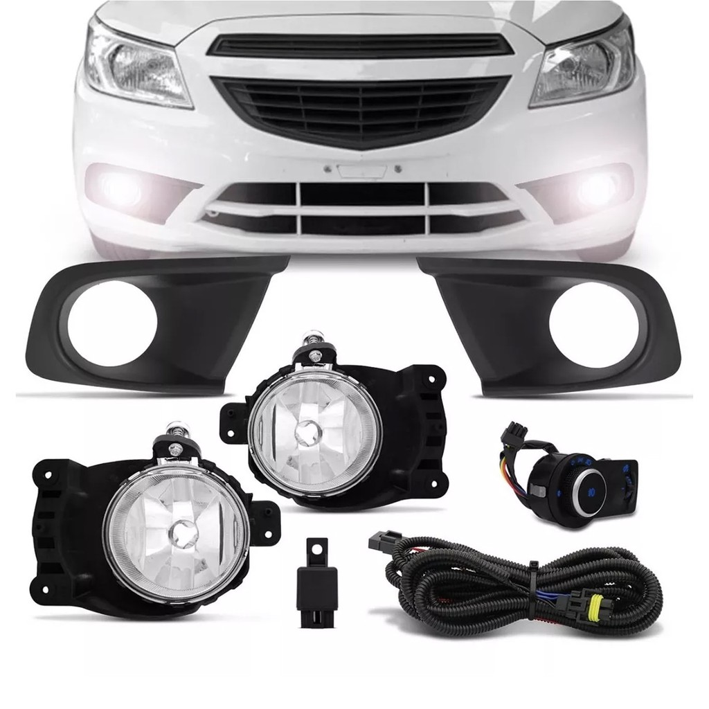 Kit Farol Milha Neblina Onix Joy O Modelo